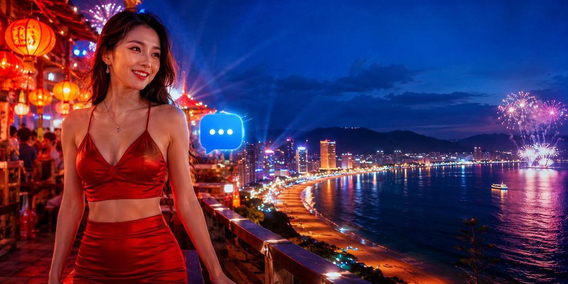 Không khí giải trí buổi tối tại chợ đêm Quy Nhơn với trò chơi dân gian và casino trực tuyến